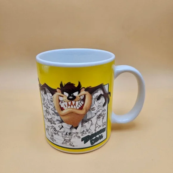 Vintage Warner Bros.Tazmanian Devil Mug Cartoon Character Collectible 1995‎ - Picture 7 of 9